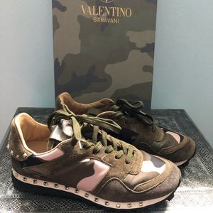 Valentino Shoes | Valentino Rockstud Sneakers | Poshmark
